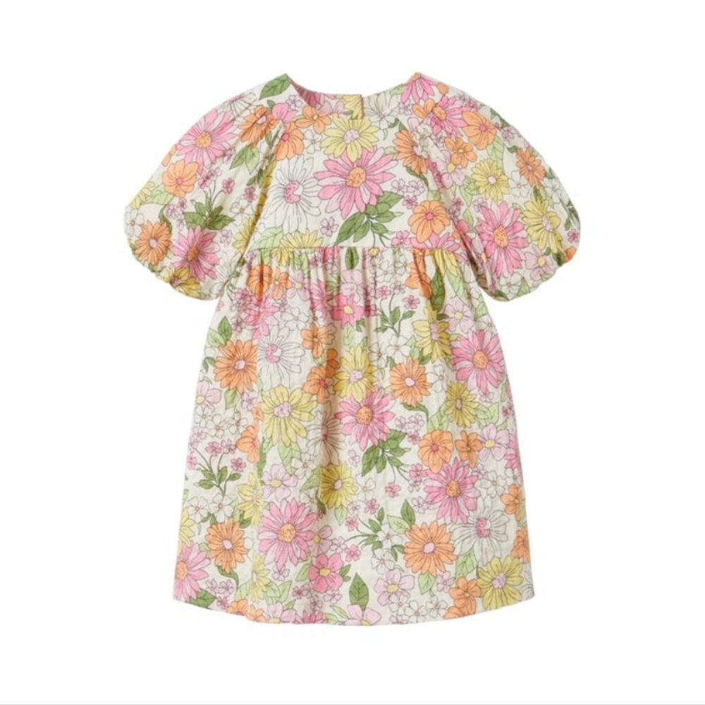 Zara floral toddler girls dress 9-12 months